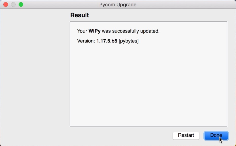 8.3.1 Connect to Pybytes: Quick Add · Pycom Documentation